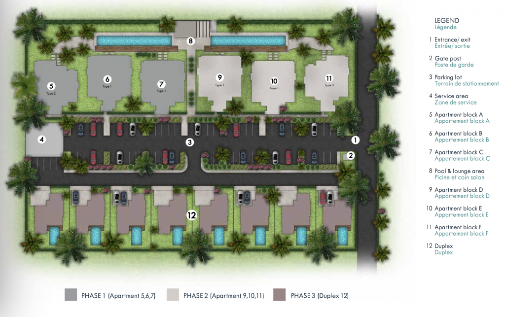 Appartement neuf 3 chambres 122 m²