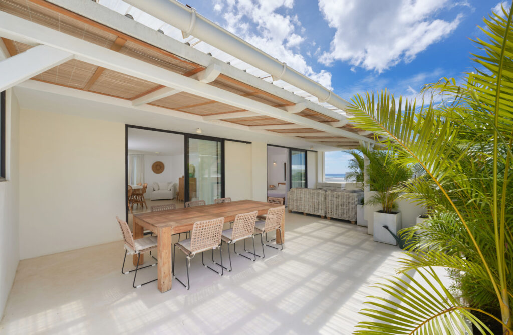 Penthouse avec vue océan Mont Choisy
