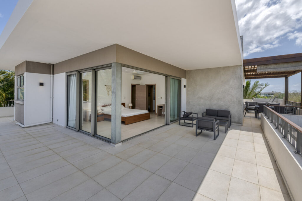 Penthouse vue golf Mont Choisy