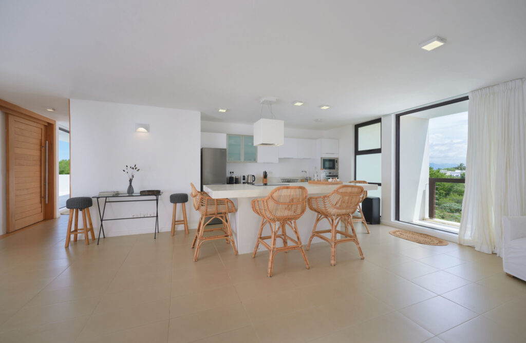 Penthouse avec vue océan Mont Choisy