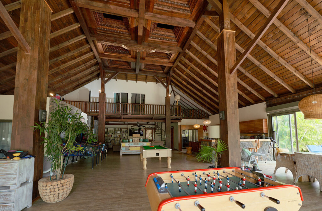 Villa atypique balinaise 4 chb à Pereybère