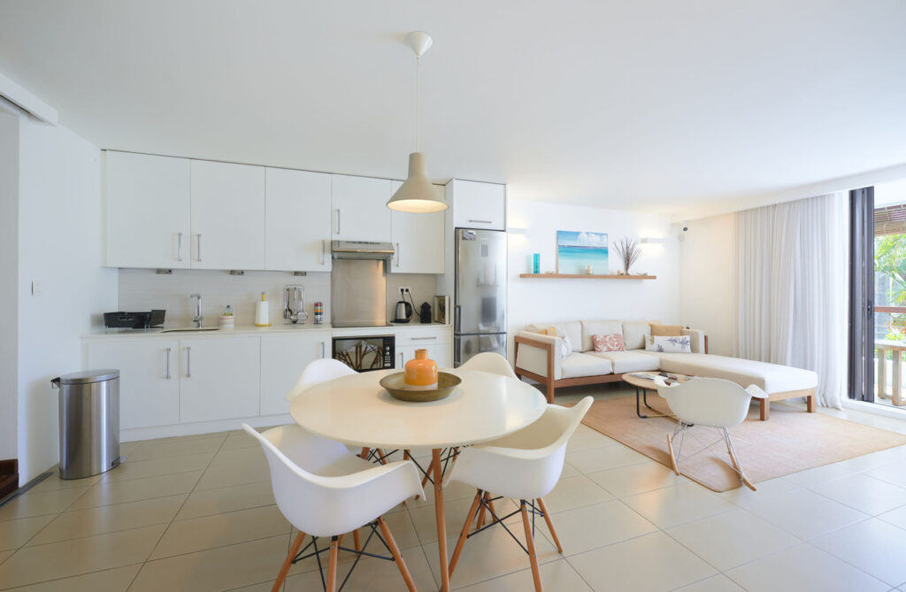 Apt 1 chambre au pied des plages – Mont Choisy