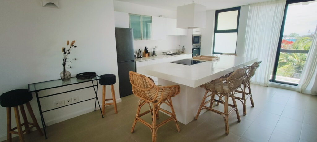 Appart 3 chb au pied des plages – Mont Choisy