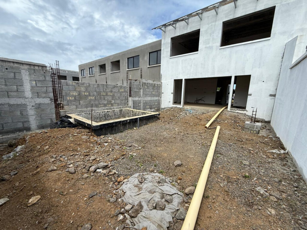 Villa en duplex 50m plage à Cap Malheureux