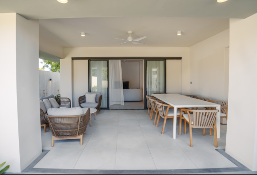 Splendide villa 215m2 de 4 chb à Cap Tamarin