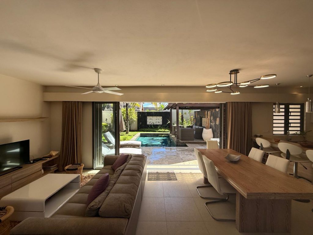 Villa arboré à étage 2 chb Grand Baie