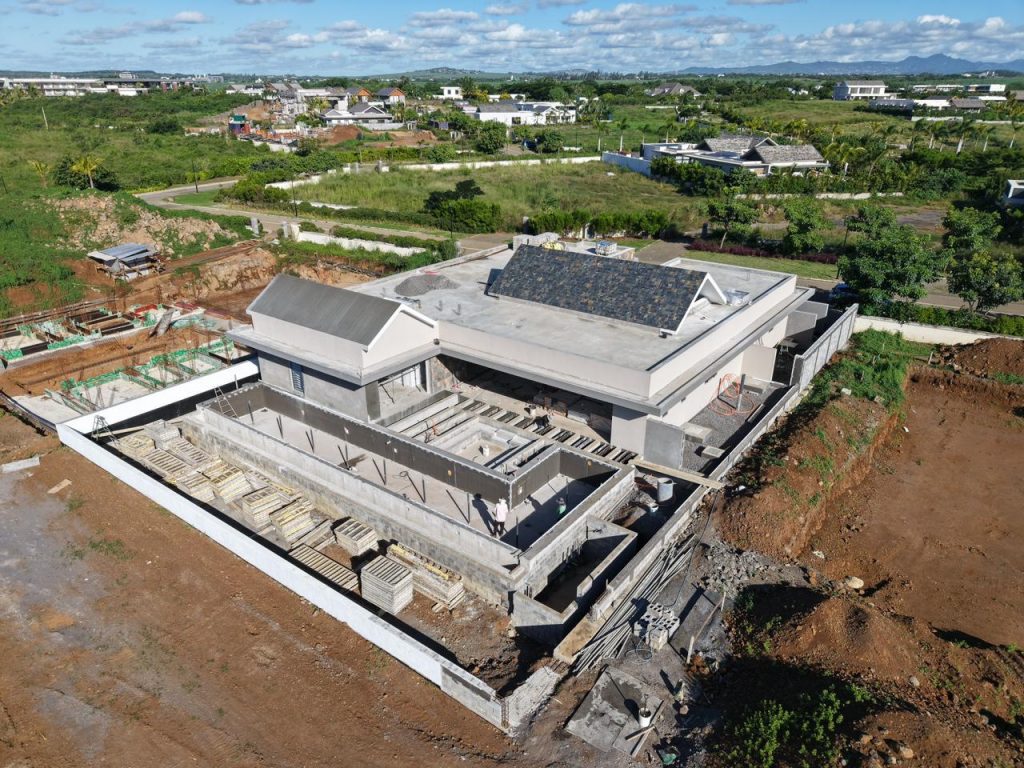 Villa neuve 4 chb + 1 bureau Mont Choisy
